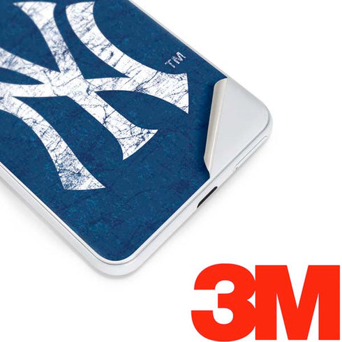 MLB New York Yankees - Solid Distressed Google Pixel 3 Skin